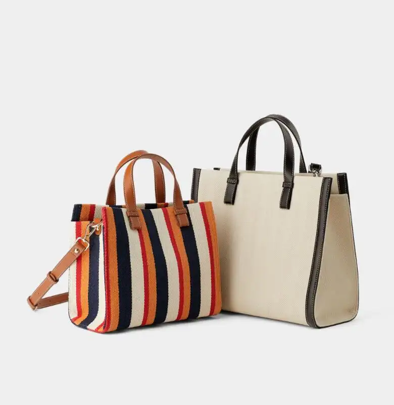 Bestway mini canvas tote bags Supply for shopping 2