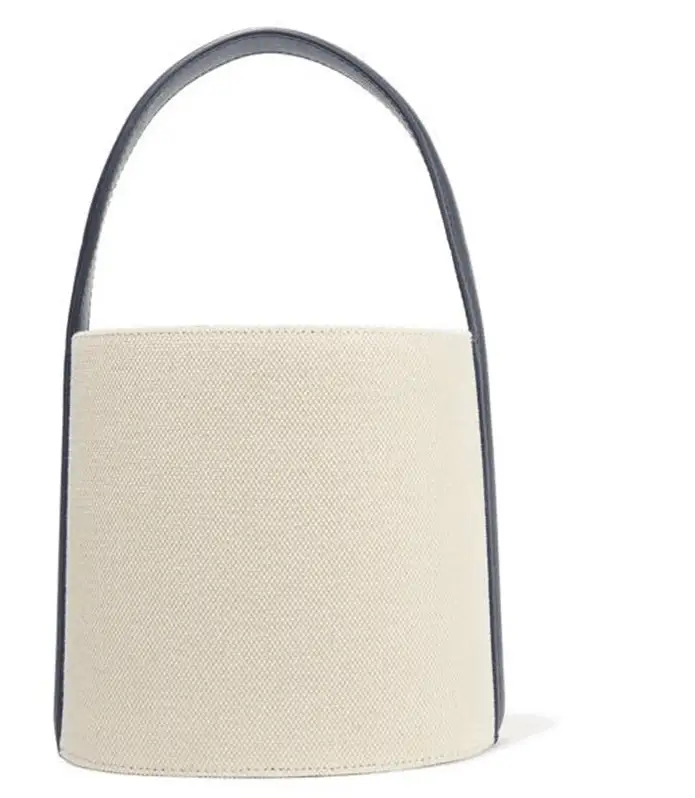 OEM Plain Canvas Fashion Bag New Design Mini Canvas Drawstring Bag 1
