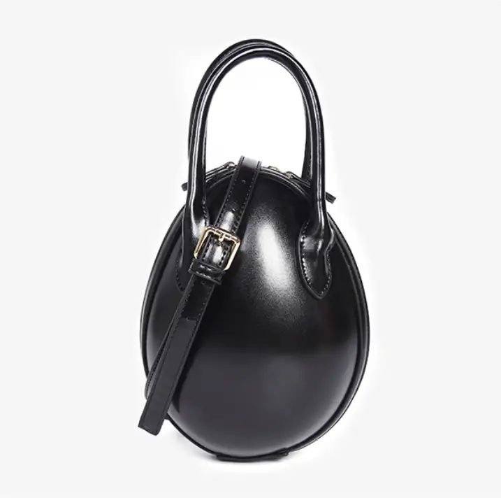 Lovely Leather Dinosaur Egg Bag Dulux Circle Handbag For Young Girls 1