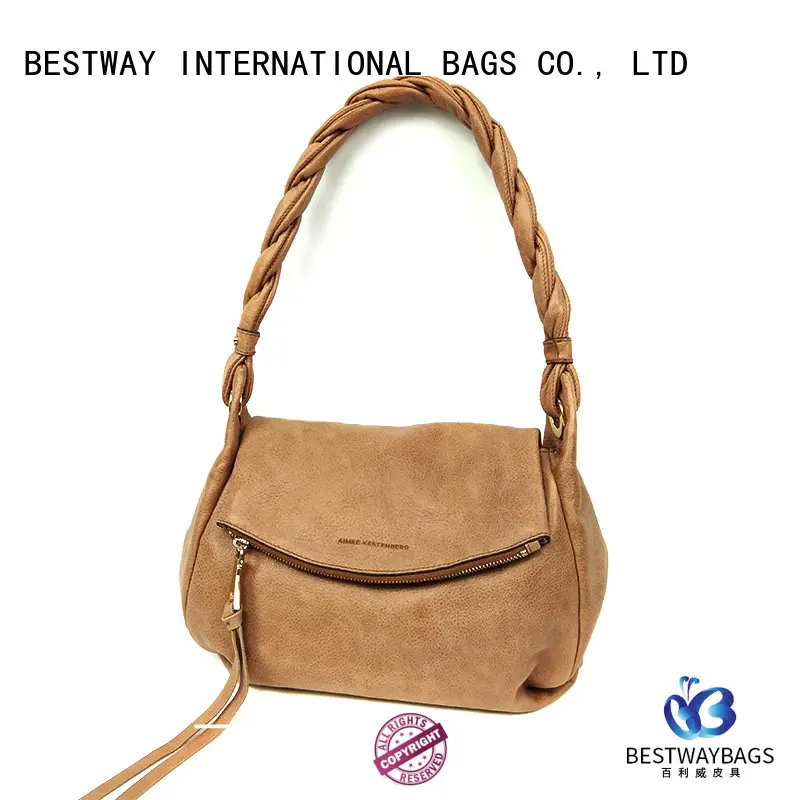 Bestway generous pu shopper bag strap for lady 1