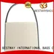 striped canvas tote bag customized for vacation Bestway 1