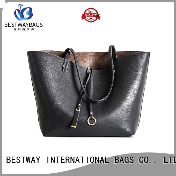 Bestway side leather handbags handbags for school 1