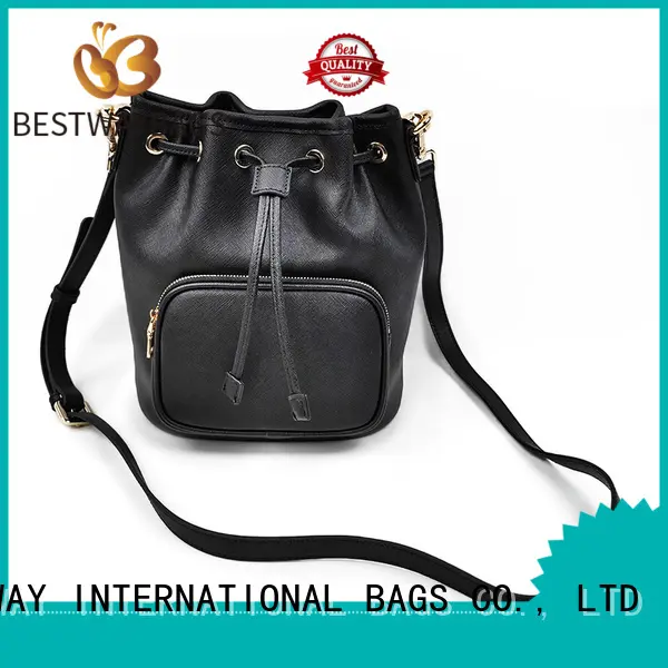 womens leather crossbody bag organizer for work Bestway 1