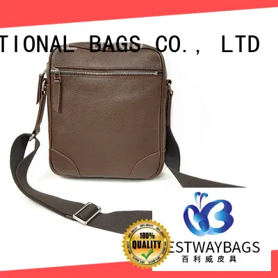 Bestway stylish leather handbags mens for school 1