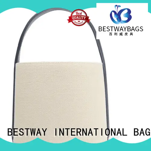 Bestway oem canvas tote factory for holiday 1