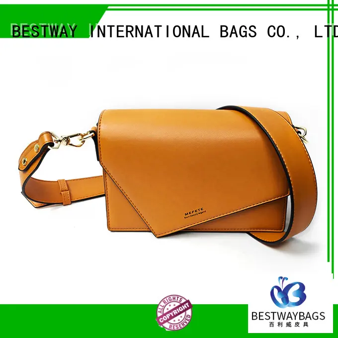 Bestway fashion pu leather bag red for ladies 1