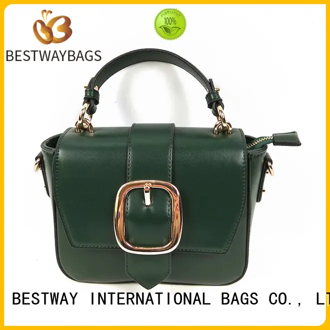 Bestway simple pu leather handbags online for lady 1