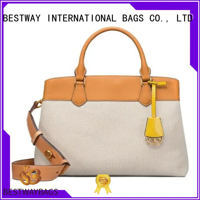 customized crossbody canvas tote bag factory for shopping Bestway 1
