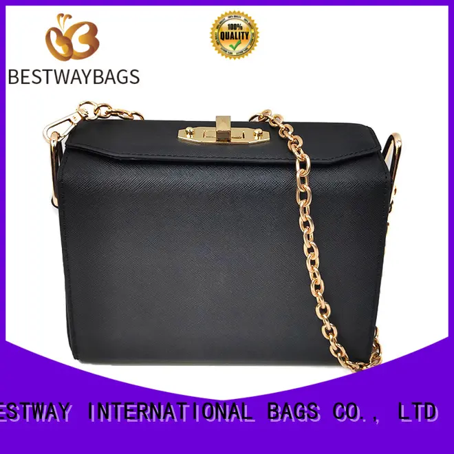 Inexpensive Designer Beautiful Italian Unique Black Leather Shoulder Handbag On Sale 1