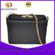 Inexpensive Designer Beautiful Italian Unique Black Leather Shoulder Handbag On Sale 1
