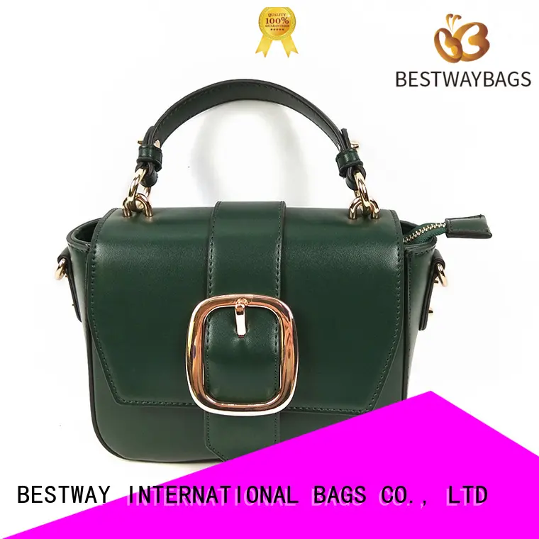 Customized Wholesale Latest Name Brand Green New Small Ladies Handbags 1