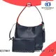 Elegant Fancy Bucket Cow Leather Hand Bag For Women With Fashion Wide Shoulder Strap1 1