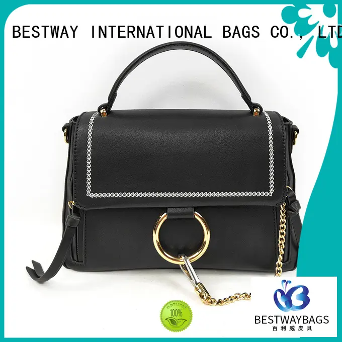 Custom Wholesale China Small New Black Handmade Metal Logo Handbags For Ladies2 1