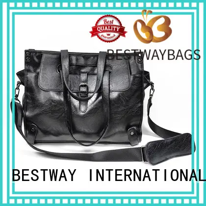Bestway generous pu leather tote leather for girl 1