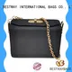 Bestway simple vintage leather shoulder bag logo for girl 1