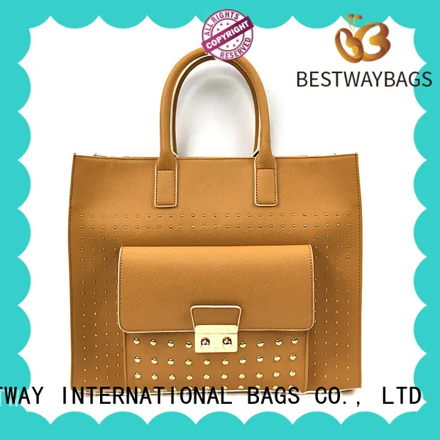 simple pu leather tote bag for sale for girl Bestway 1