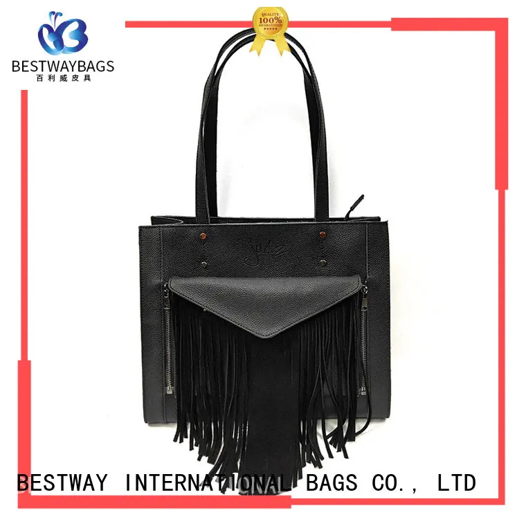 Bestway ladies brown leather bag vintage for daily life 1