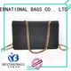 Bestway popular black leather purse hand for date 1