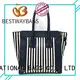 multi function canvas tote drawstring factory for holiday 1