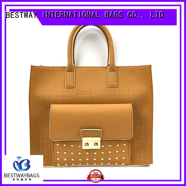 Bestway summer pu leather bag supplier for lady 1