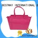 Bestway embroidery pu leather bag supplier for women 1
