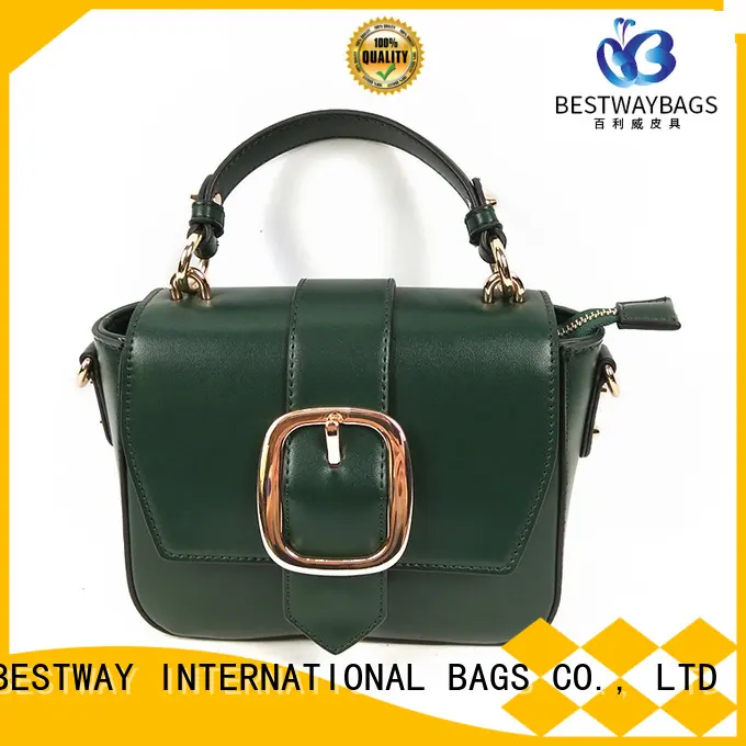Bestway shopping polyurethane bag supplier for lady 1