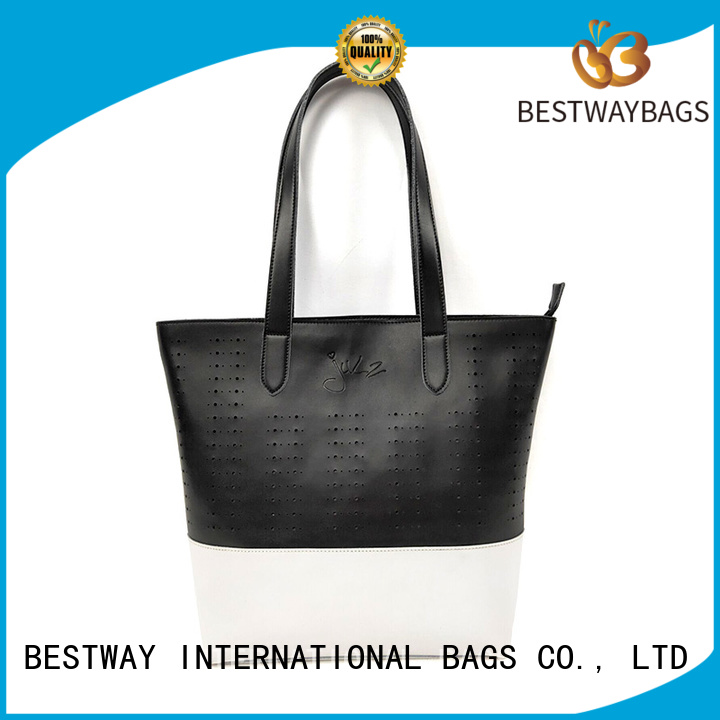 Bestway blue polyurethane bag online for ladies 1