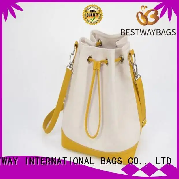 Bestway easy match canvas handbags factory for shopping 1