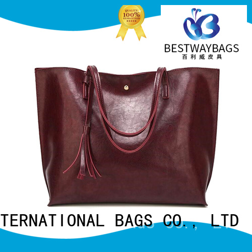 Bestway bags pu leather bag supplier for women 1
