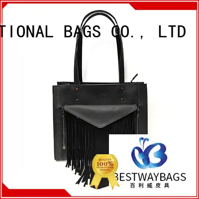 Bestway designer leather bag manufacturer for work 1