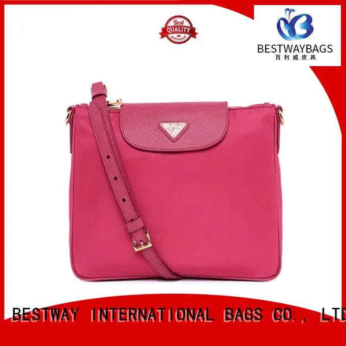 durable nylon handbags with leather handles leather on sale for gym 1