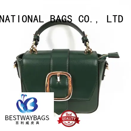 Bestway generous is pu leather real leather supplier for ladies 1