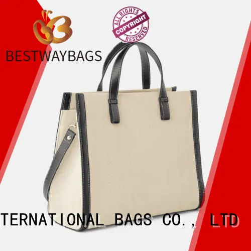 Bestway easy match personalized canvas tote bags factory for shopping 1
