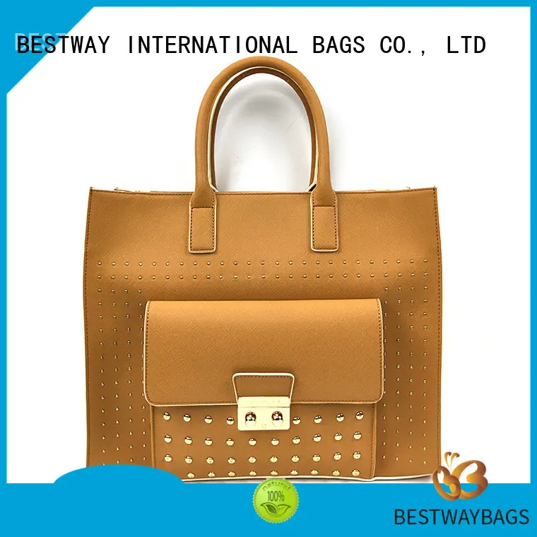 leisure pu leather tote bag customized online for women 1