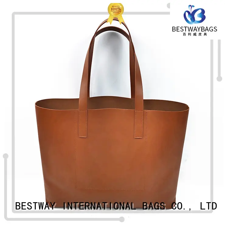 Bestway leather pu leather bag supplier for lady 1