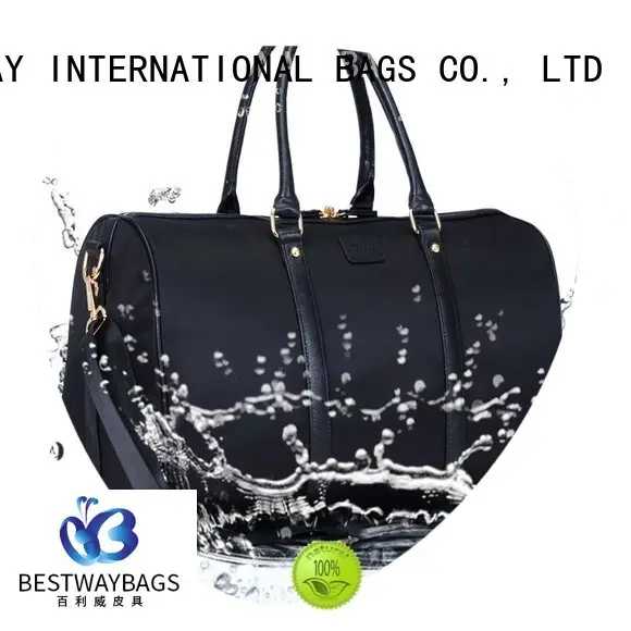 Bestway shoulder ladies nylon handbags on sale for gym 1