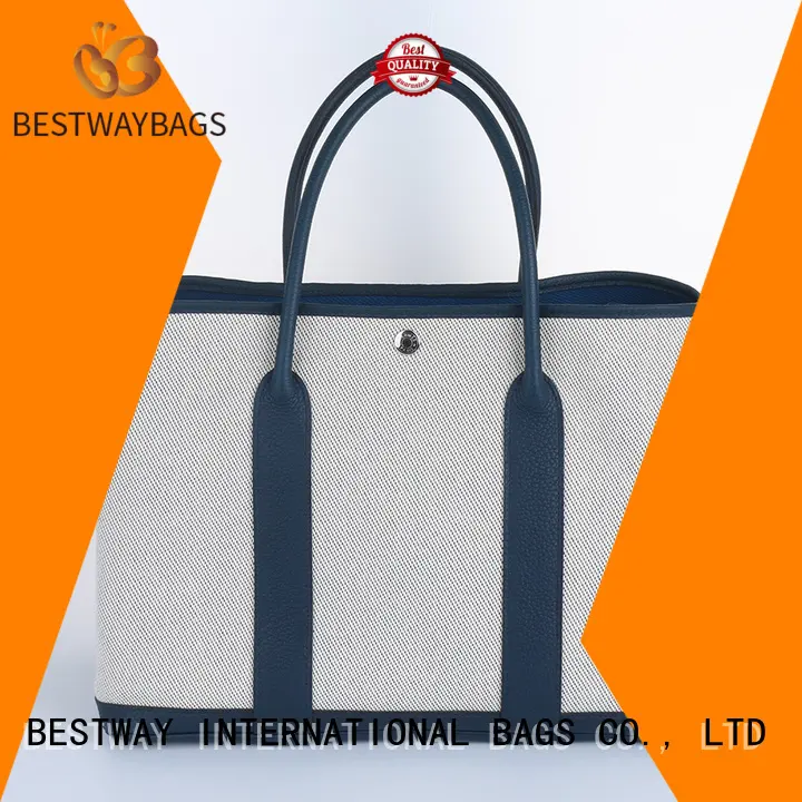 Bestway special black canvas tote bag personalized for vacation 1
