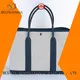 Bestway special black canvas tote bag personalized for vacation 1
