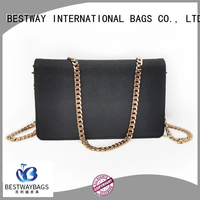 Bestway stylish leather wallet purse manufacturer for school 1