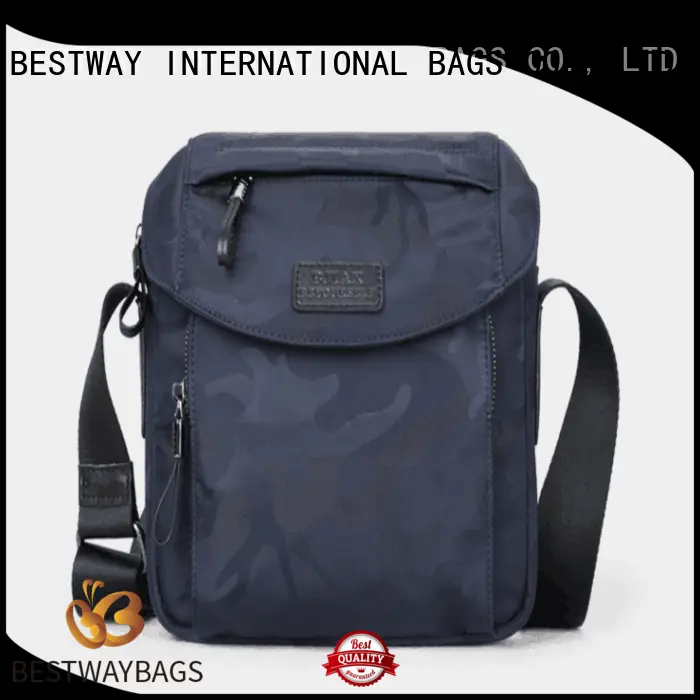 Bestway light nylon handbags with leather handles supplier for gym 1