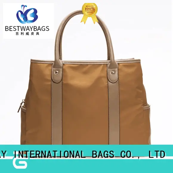 Bestway capacious nylon tote with leather handles supplier for swimming 1