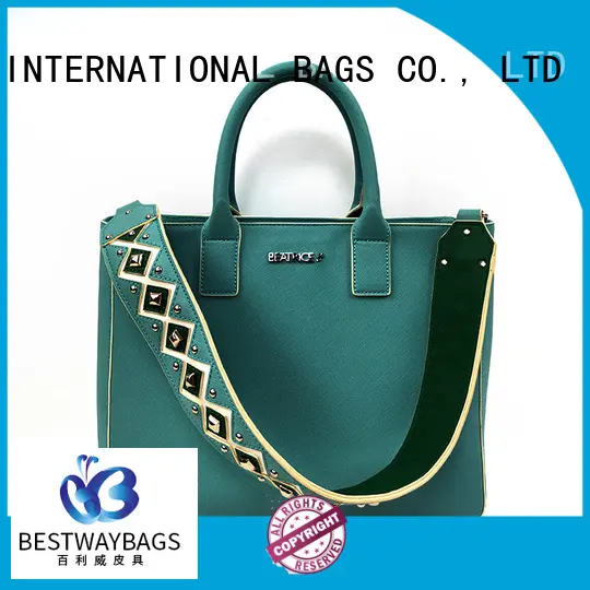 Bestway large pu leather wholesale supplier for ladies 1