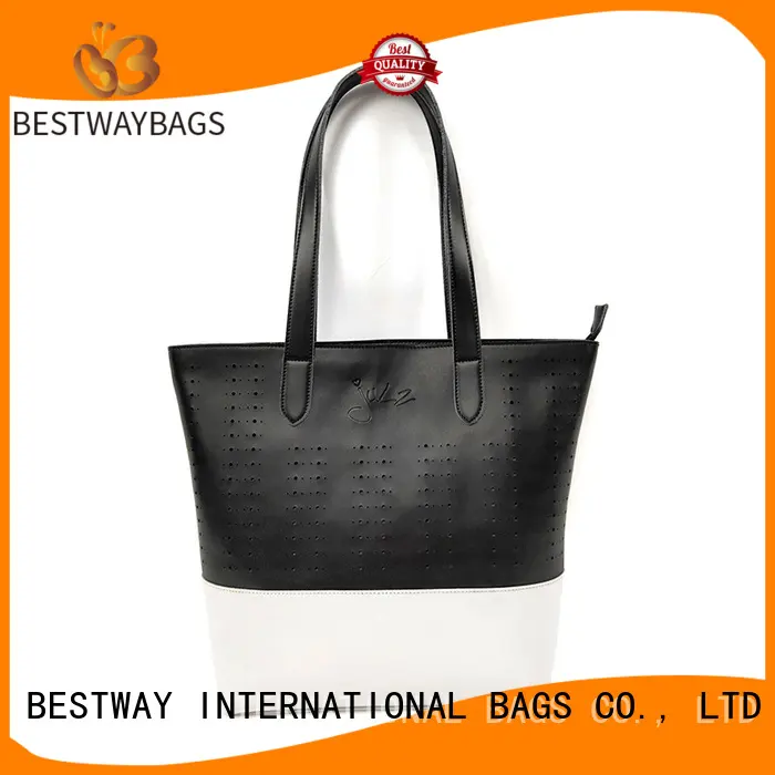 Bestway elegant pu leather tote supplier for women 1