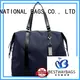 durable nylon tote with leather handles shop personalized for sport 1