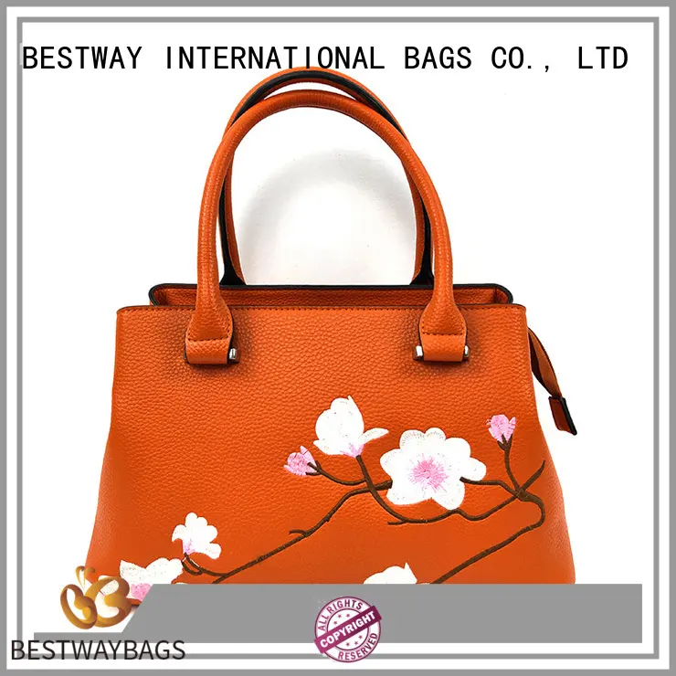 Bestway elegant polyurethane pu leather Chinese for lady 1