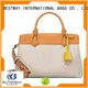 beautiful canvas leather bag branded personalized for travel 1