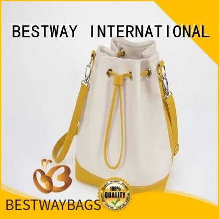 easy match canvas tote with leather handles oem factory for travel 1