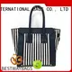 Bestway multi function canvas tote shopper bag personalized for vacation 1