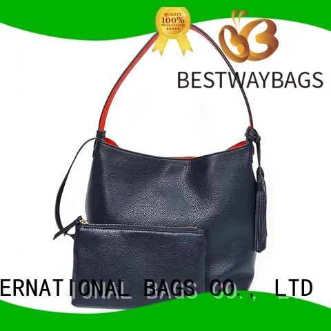 Bestway strap black and brown leather bag on sale for date 1