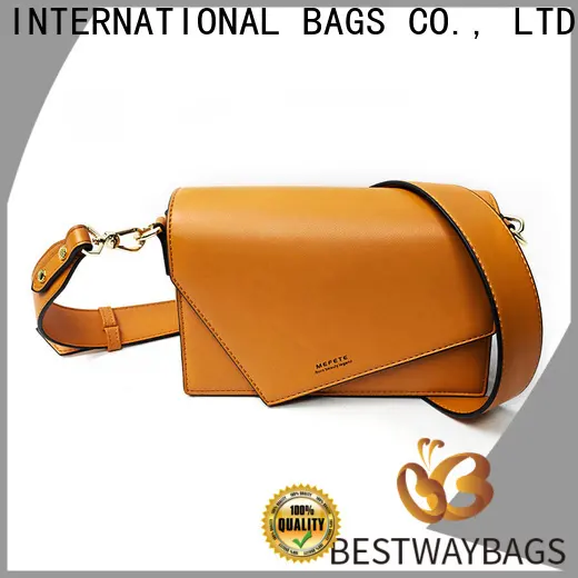 Bestway generous polyurethane pu leather supplier for ladies 1